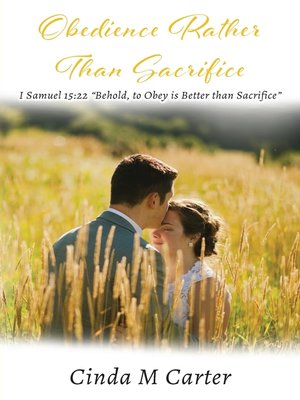 cover image of Obedience Rather Than Sacrifice
